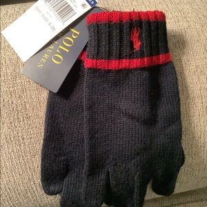 Polo by Ralph Lauren Boys Gloves Size 8-20